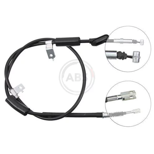 Ťažné lanko parkovacej brzdy K17258 /A.B.S./
