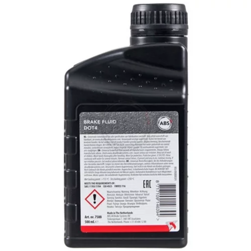 Brzdová kvapalina 7500 0,5L /A.B.S./ - obr. 2