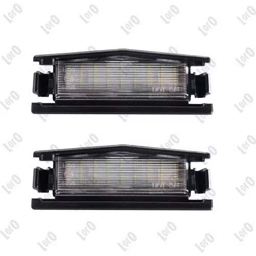 Osvetlenie poznávacej značky ABAKUS / Loro L30-210-0004LED