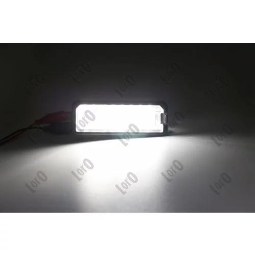 Osvetlenie poznávacej značky ABAKUS L53-210-0001LED2 (ABAKUS / Loro) - obr. 2