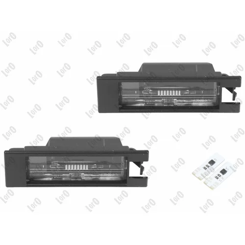 Osvetlenie poznávacej značky ABAKUS 037-48-905LED