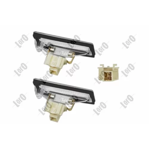 Osvetlenie poznávacej značky ABAKUS 016-56-900LED (ABAKUS / Loro) - obr. 2