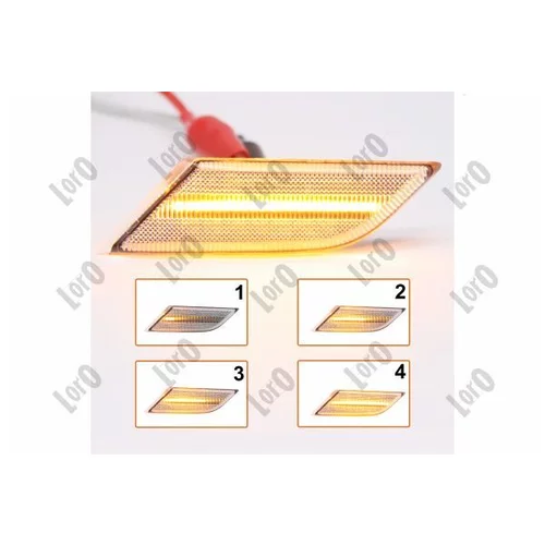 Sada smerových svetiel ABAKUS L53-140-003LED-D (ABAKUS / Loro) - obr. 2