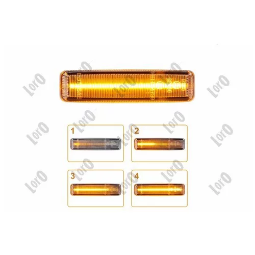 Sada smerových svetiel ABAKUS L04-140-014LED-D (ABAKUS / Loro) - obr. 2