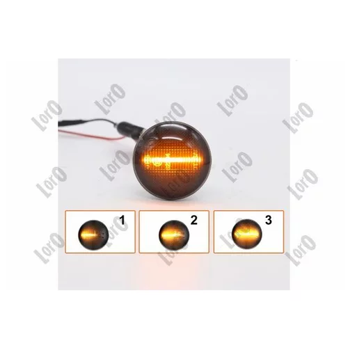 Sada smerových svetiel ABAKUS L27-140-003LED-SD (ABAKUS / Loro) - obr. 2