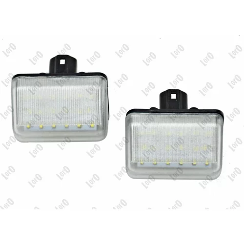 Osvetlenie poznávacej značky ABAKUS / Loro L30-210-0001LED