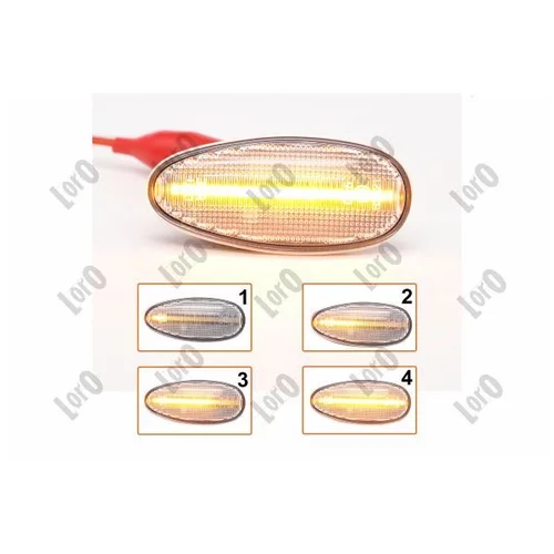 Sada smerových svetiel ABAKUS L33-140-002LED-D (ABAKUS / Loro) - obr. 2