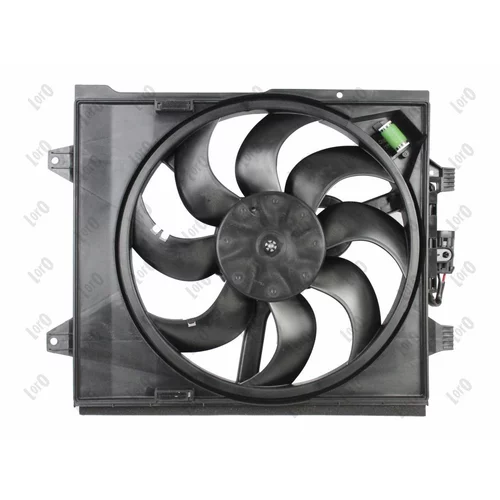 Ventilátor chladenia motora ABAKUS 016-014-0016