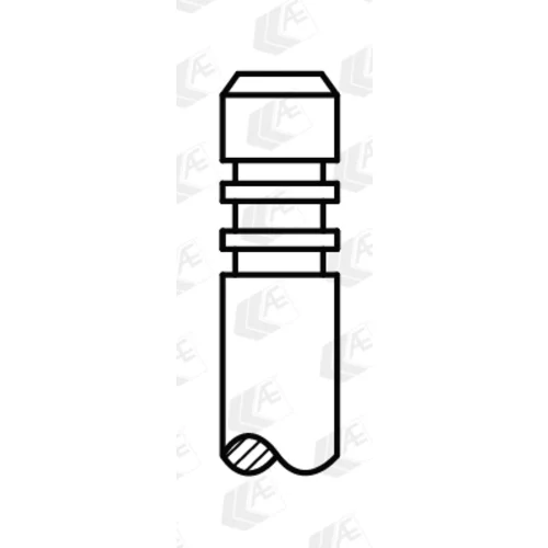 Výfukový ventil V80017 /AE/ - obr. 1