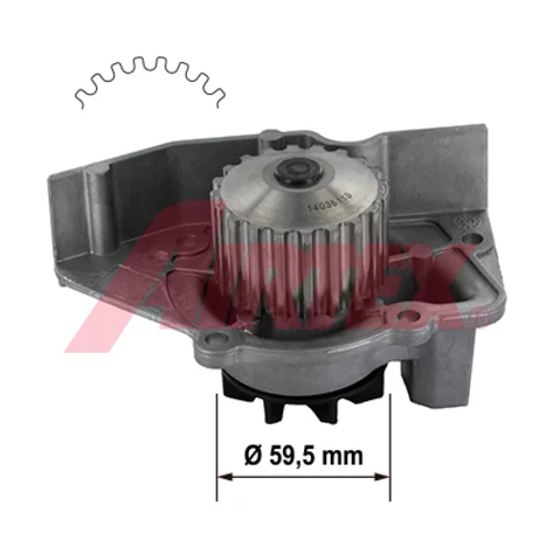 Vodné čerpadlo, chladenie motora 1359 /AIRTEX/
