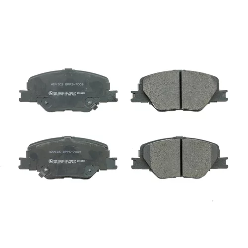 Sada brzdových platničiek kotúčovej brzdy BPPS-7009 /AISIN/