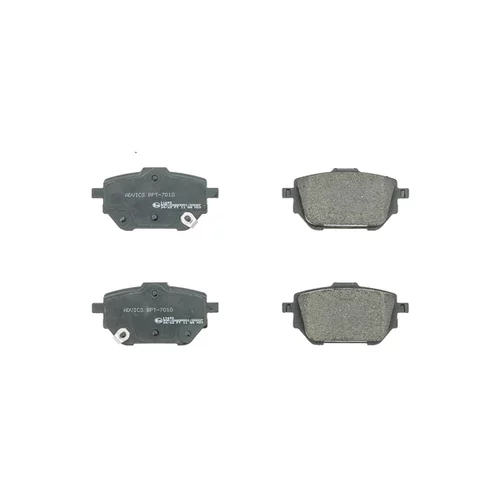 Sada brzdových platničiek kotúčovej brzdy BPT-7010 /AISIN/