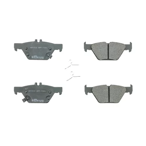 Sada brzdových platničiek kotúčovej brzdy AISIN BPF-7001