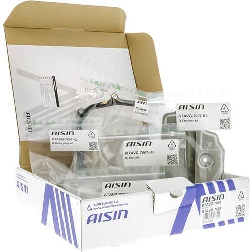 Sada hydraulického filtra automatickej prevodovky AISIN KTAVG-7007