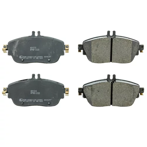 Sada brzdových platničiek kotúčovej brzdy AISIN BPMB-1020