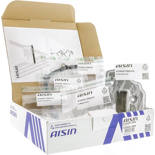 Sada hydraulického filtra automatickej prevodovky AISIN KTAVG-7009