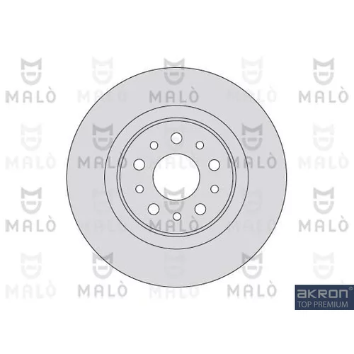 Brzdový kotúč AKRON-MALO 1110050