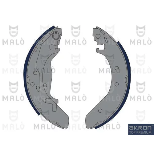 Sada brzdových čeľustí AKRON-MALO 1390372