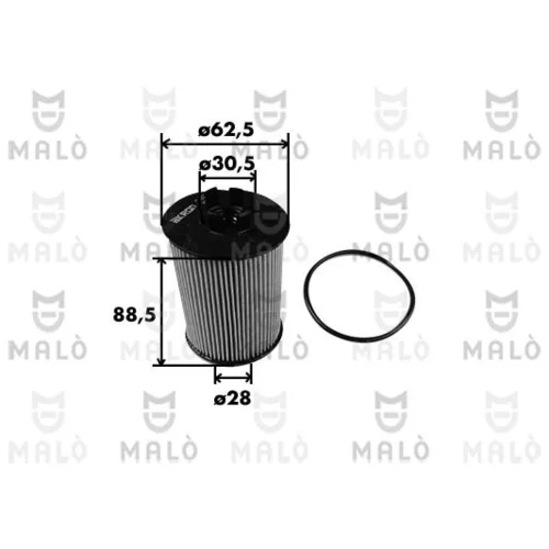 Olejový filter AKRON-MALO 1510024