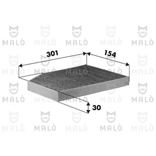 Filter vnútorného priestoru AKRON-MALO 1532542