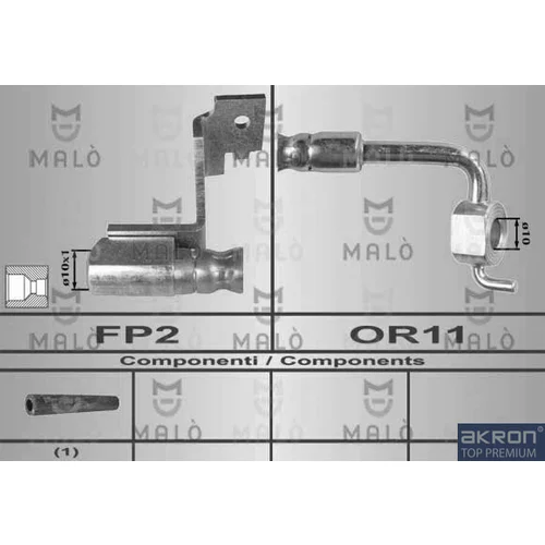 Brzdová hadica AKRON-MALO 80233