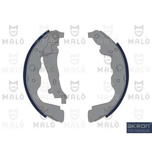 Sada brzdových čeľustí AKRON-MALO 1390247