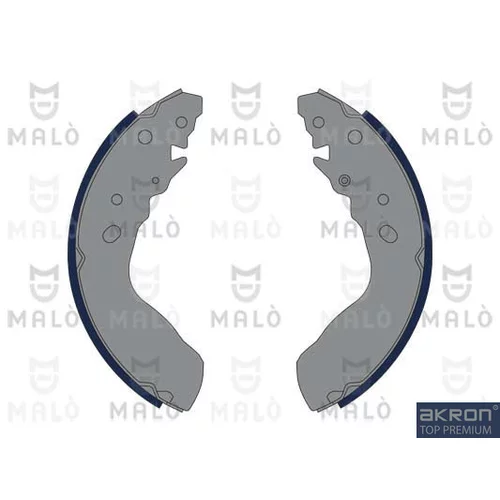 Sada brzdových čeľustí AKRON-MALO 1390337