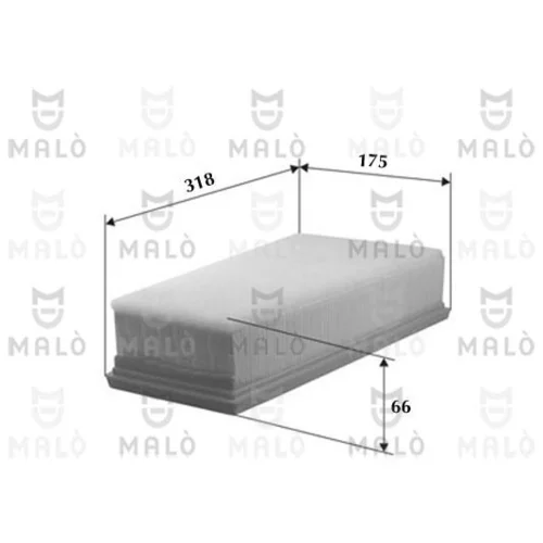 Vzduchový filter AKRON-MALO 1500564
