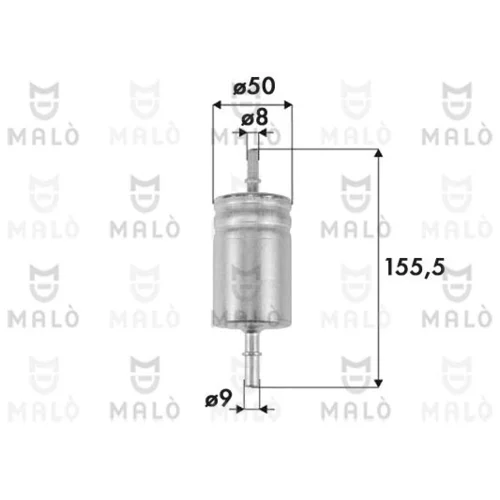 Palivový filter AKRON-MALO 1520248