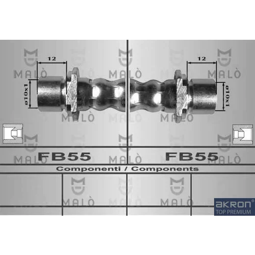 Brzdová hadica AKRON-MALO 80286