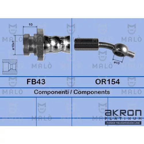 Brzdová hadica AKRON-MALO 81359