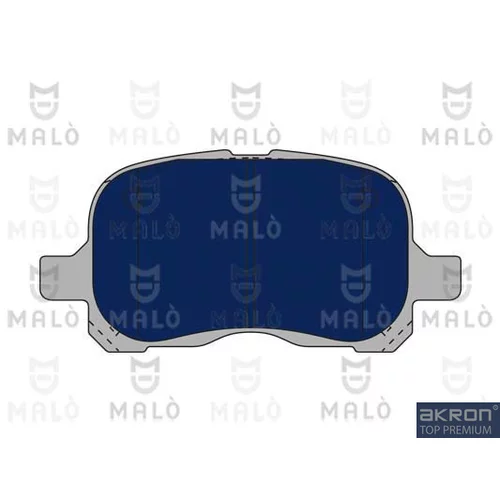Sada brzdových platničiek kotúčovej brzdy AKRON-MALO 1050736