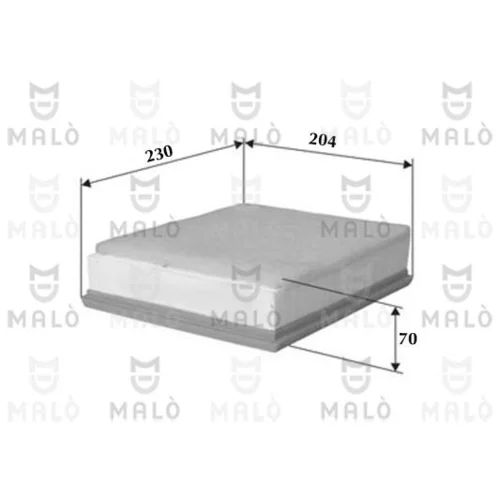 Vzduchový filter AKRON-MALO 1500142