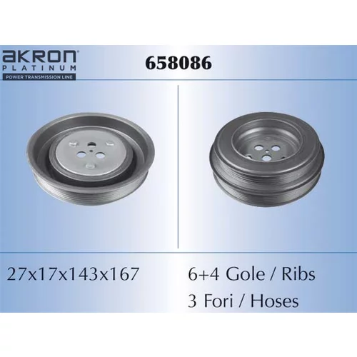 Remenica kľukového hriadeľa AKRON-MALO 658086