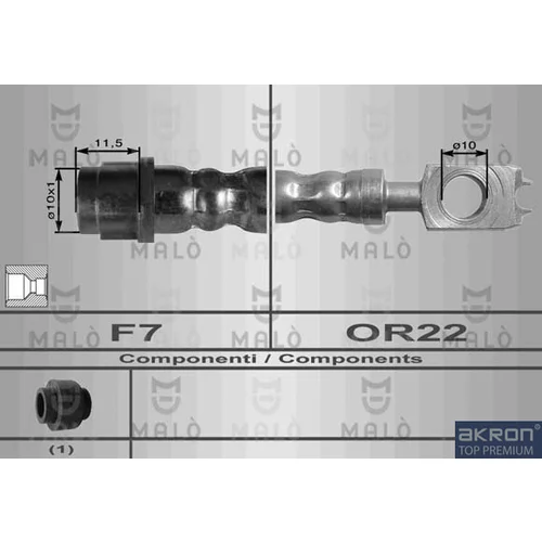 Brzdová hadica AKRON-MALO 8966