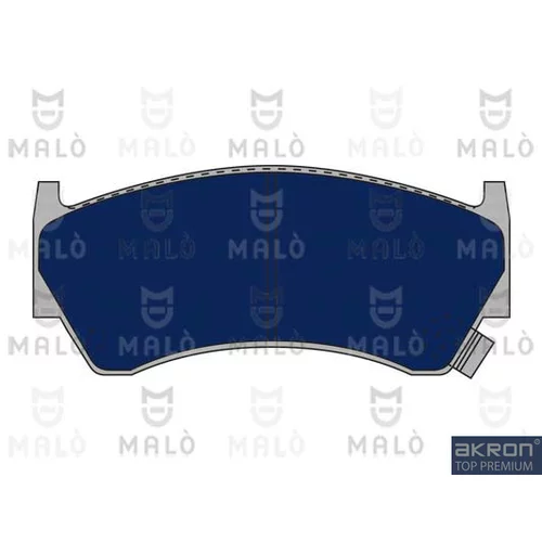 Sada brzdových platničiek kotúčovej brzdy AKRON-MALO 1050495