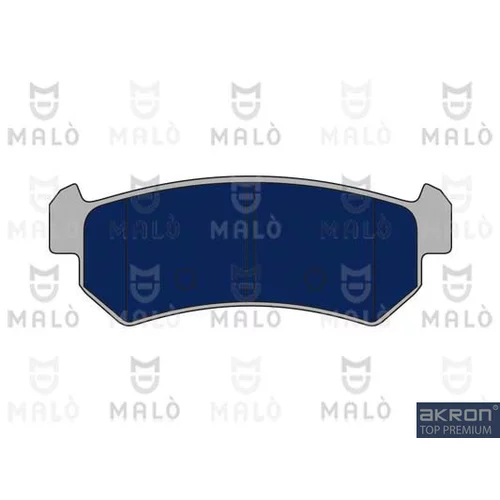Sada brzdových platničiek kotúčovej brzdy AKRON-MALO 1050807