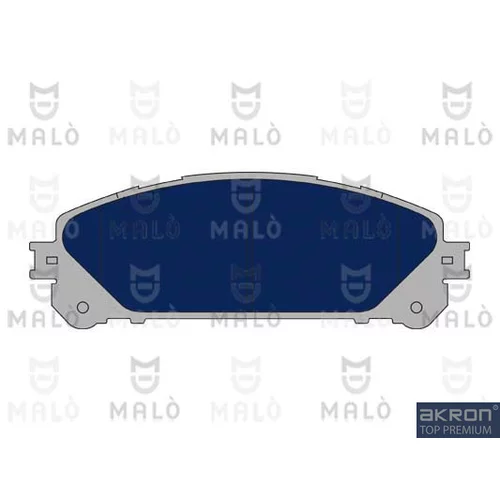 Sada brzdových platničiek kotúčovej brzdy AKRON-MALO 1051115