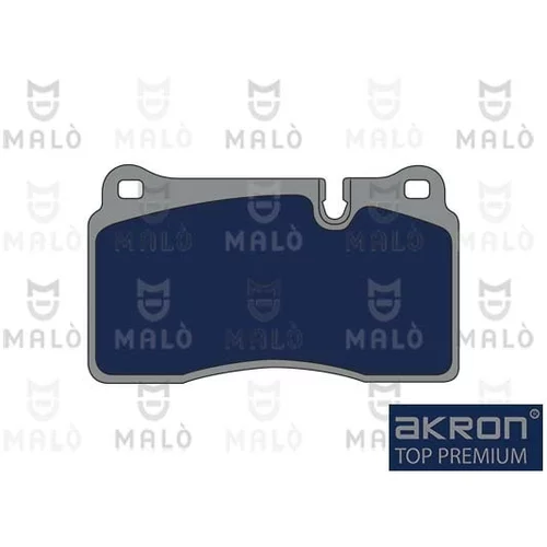 Sada brzdových platničiek kotúčovej brzdy AKRON-MALO 1051394