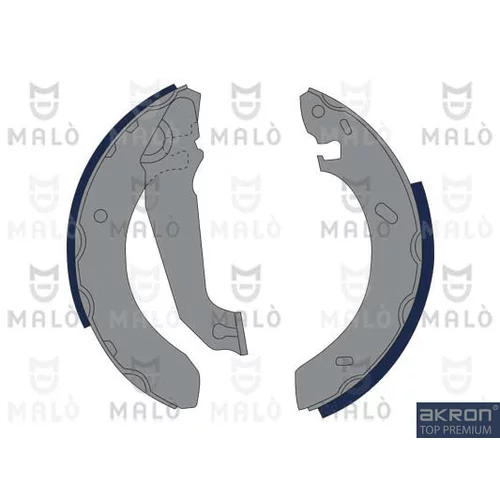 Sada brzdových čeľustí AKRON-MALO 1390100