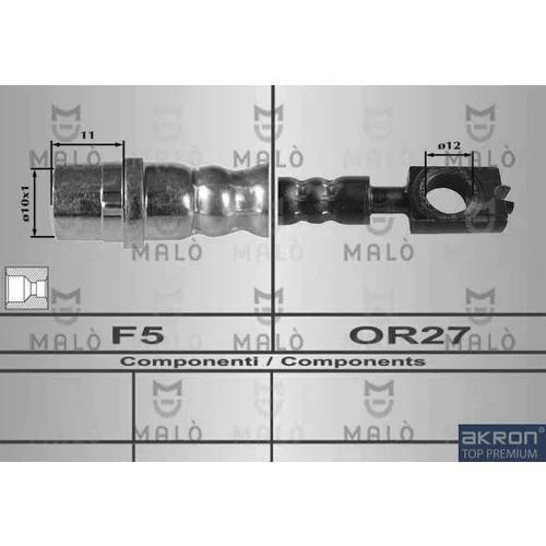 Brzdová hadica AKRON-MALO 80248