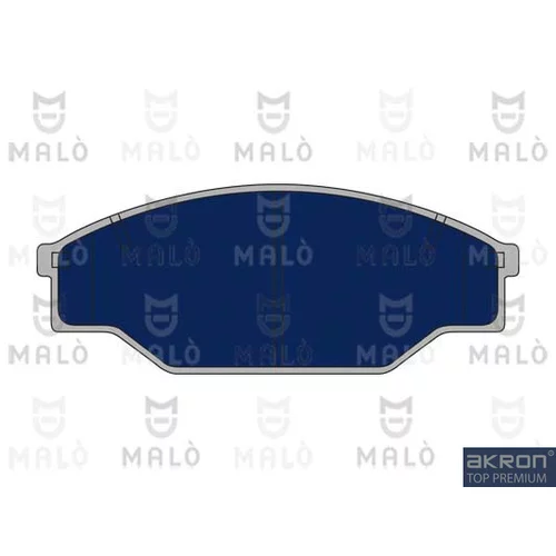 Sada brzdových platničiek kotúčovej brzdy AKRON-MALO 1050729