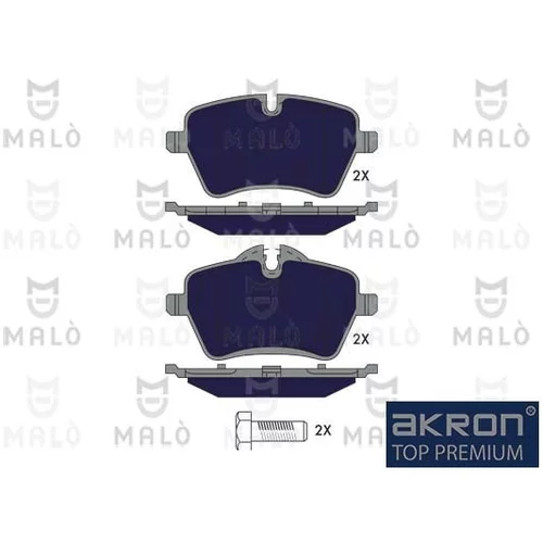 Sada brzdových platničiek kotúčovej brzdy AKRON-MALO 1051384