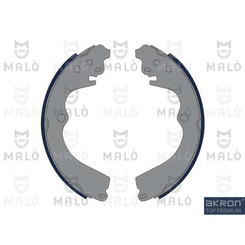 Sada brzdových čeľustí AKRON-MALO 1390260