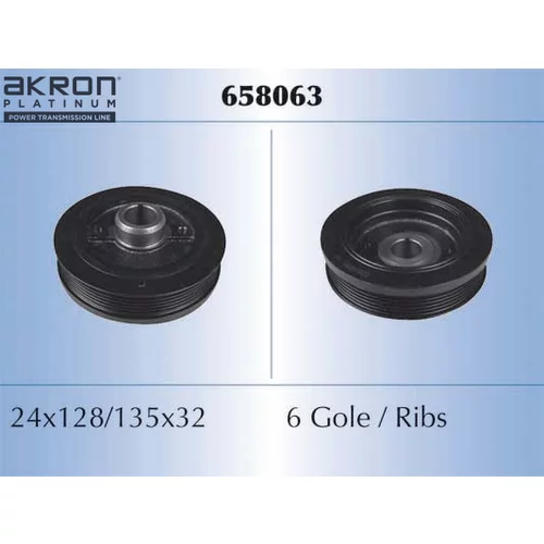 Remenica kľukového hriadeľa AKRON-MALO 658063