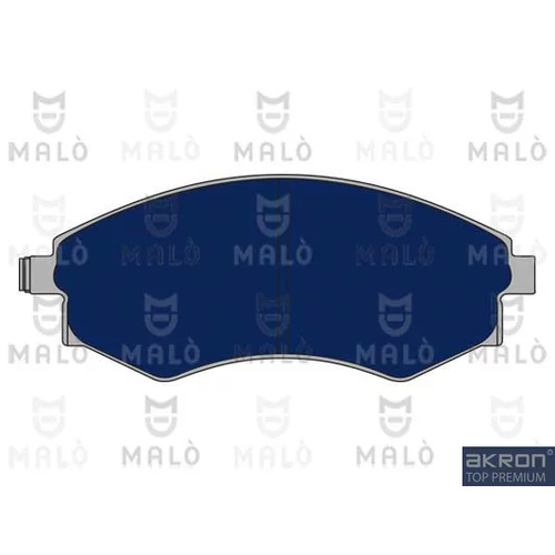 Sada brzdových platničiek kotúčovej brzdy AKRON-MALO 1050492