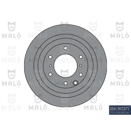 Brzdový kotúč AKRON-MALO 1110359