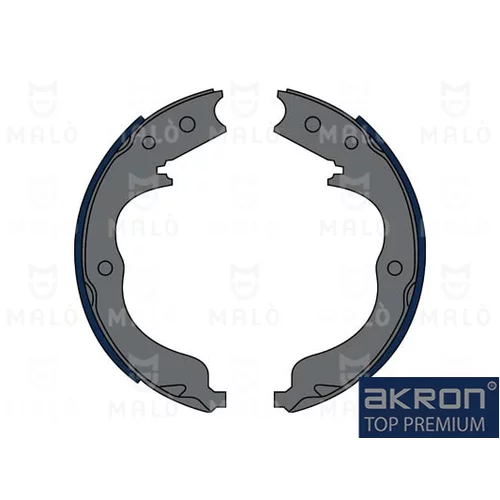 Sada brzd. čeľustí parkov. brzdy AKRON-MALO 1390027