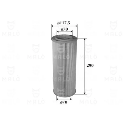 Vzduchový filter 1500533 /AKRON-MALO/