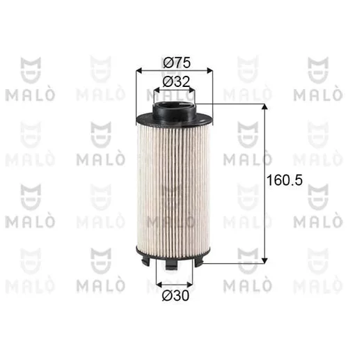 Palivový filter 1520236 /AKRON-MALO/